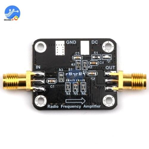 High Radio frequency Broadband Amplifier 10KHz－1GHz output 10dBm RF receiver transmitter transceiver DIY kit