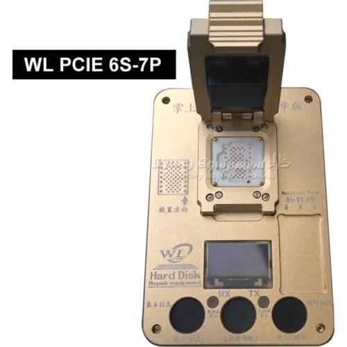 WL PCIE NAND Flash IC Programmer for iphone IP hard disk test repair instrument HDD