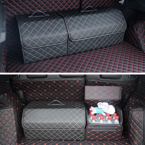 Car trunk storage box storage box folding tail box storage box car multi-function storage box car supplies