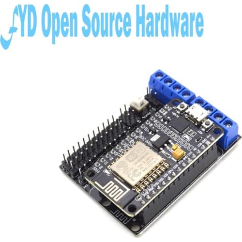 1pcs L293D Motor Shield Board Wireless Wifi Esp8266 Esp-12E Node MCU Development Kit NodeMCU Rc Toy Remote Control IoT Smart Car