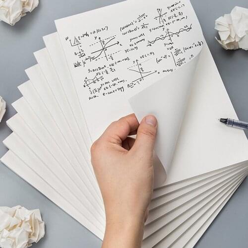 1000 Sheets of Draft Paper Notebook For School Students Blank Doodle Books Drawing paper