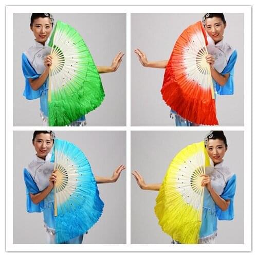 20pcs Chinese silk dance fan Handmade fans Belly Dancing props 5 colors