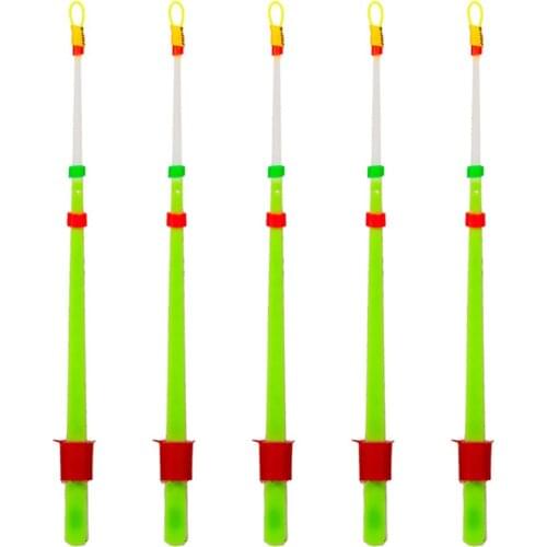 5Pcs Mini Winter Ice Fishing Rod Top Tip Pole Front End Section Bobber Indicator Fishing Tackle Pesca Iscas Accessories