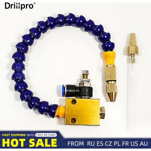 8mm Pipe Mist Coolant Lubrication Spray System CNC Lathe Milling Drill Engraving Machine Tool for Cooling
