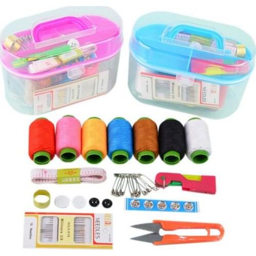 9 Styles Sewing Kit Storage Box for Needlework Storage Home Decorations Needles Sewing Thread Pins Thimble for DIY Apparel