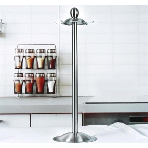 Kitchen Accessories New Stainless Steel Kitchen Cooking Utensil Tool Set Organizer Rack Holder Stand