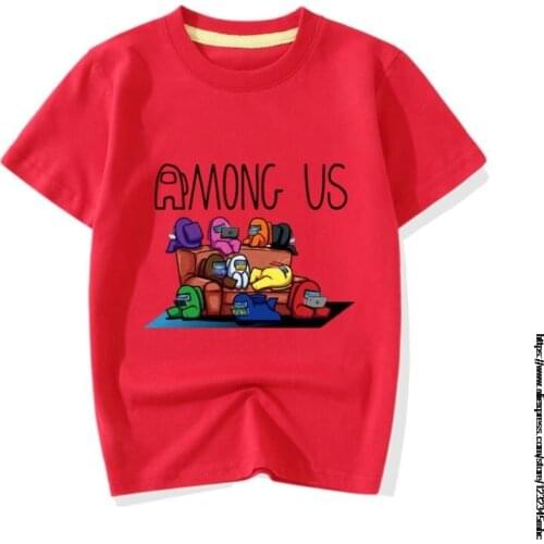 AMONG US Summer T-shirts For Girls