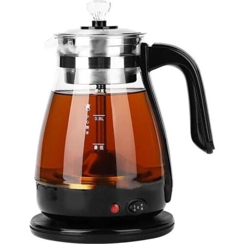 Teapots Electric Kettle Coffee Maker Tea Maker Glass Teapot Steam Thermopot 1L Health Pot Kitchen Appliances