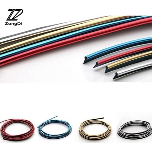 ZD Decoration Strip Car-Styling For Renault Megane 2 Logan Captur Clio Chevrolet Lacetti Captiva accessories for hyundai creta