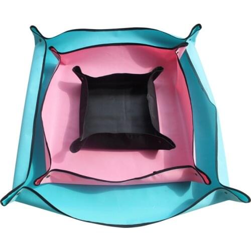 3 Colors Waterproof Oxford Cloth Gardening Mat, Solid Color Anti-dirty Foldable Plant Transplanting Pad 50/75/100CM
