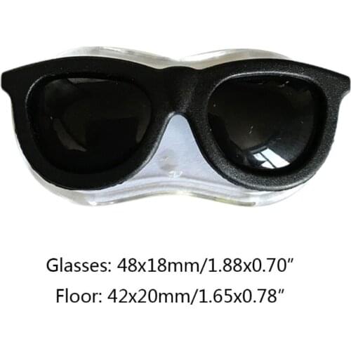 Magnetic Eyeglass Holder Sunglass Glasses Reader Rest Hook Sunglasses Hang Clip
