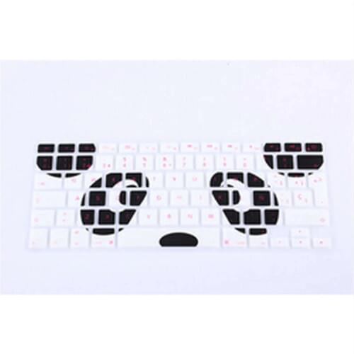 New EU/UK layout Spanish Ombre Colors Keyboard Cover Silicone Skin Laptop for MacBook Pro 13" 15" Retina for MacBook Air 13 inch