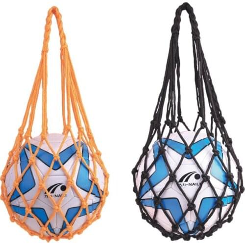 Durable Nylon Net Basketball Carry Bag Portable Mesh Reticule Storage Bag For Volleyball Basketball Football Soccer High Quality