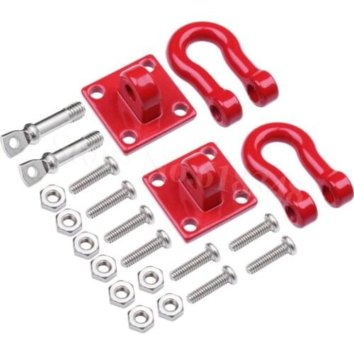 RC Rock Crawler 1/10 Accessories Tow Hook for Axial SCX10 TAMIYA CC01 RC4WD D90 D110 TF2 Climbing Car Truck Trailer Parts