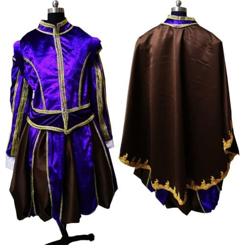 Tailored!Jackets+Shorts 3PCS Mens Long tail Coats Vintage Costumes MAN COURT DRESS Victorian stage Performance MALE Suits D-540