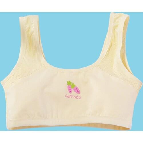 Children Girls Training Bra 8-14Yrs Teenager Student Underwear Top