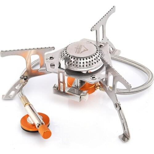 Widesea Outdoor Gas Stove Camping Gas burner Folding Electronic Stove hiking Portable Foldable Split Stoves 3000W