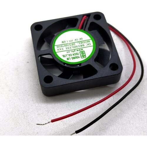 2PCS DFS300705H New 30mm fan 3007 5V ultra thin mute micro fan 30 * 30 * 7mm set top box moxibustion instrument cooling fan