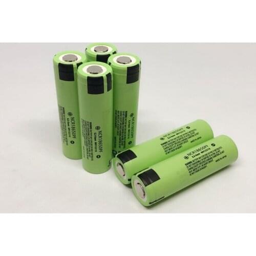 Wholesale 100pcs/lot Original Panasonic NCR18650PF 18650 3.7V 2900mAh Rechargeable Battery Lithium Batteries Cell 10A Discharge