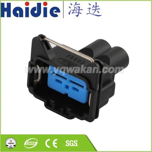 Free shipping 2sets 2pin Auto Electri wire harness plugIgnition coil plug plastic connector 93BG-14489-KBA