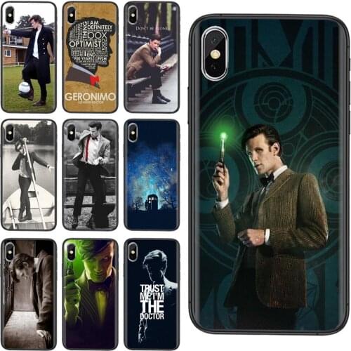 TPU Art Online Cover Case Dr Who 11th Doctor Matt Smith Quote Adorable For Xiaomi Redmi Note 9 9S 8 7 10 Note9 Note 9 Pro Max