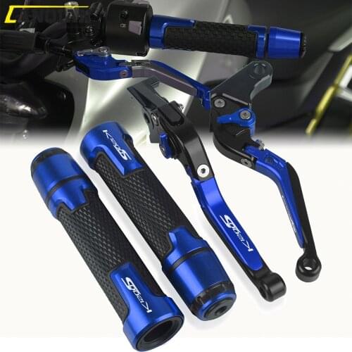 For BMW K1200S 2004 2005 2006 2007 2008 Motorcycle Accessories CNC Brake Clutch Levers Handlebar Hand Grips ends K 1200 K1200 S