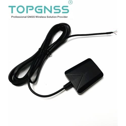 GN507R9V24 12V RS232 baud rate 9600bps,NMEA0183 protocol GNSS GPS receiver antenna module DIY connector