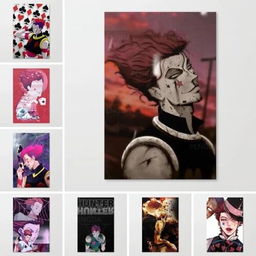 Canvas Printed Hisoka Hunter X Hunter Anime Japan Modern Poster Home Decor Painting Wall Art Picture Living Room Modular Frame