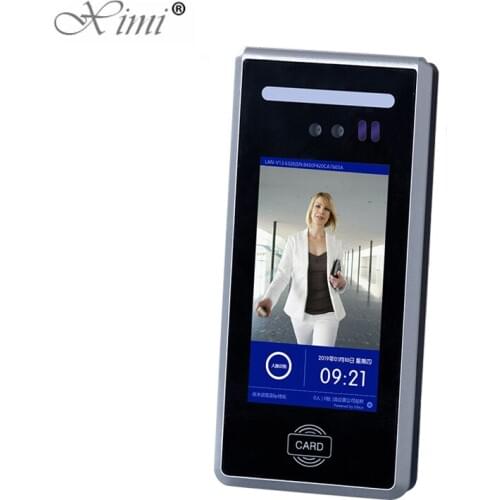 MD18 Android Outdoor Dynamic Face Access Control And Time Attendance System Cloud Supported With 125KHz RFID Card Reader