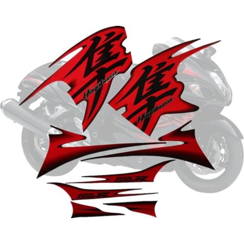 For Suzuki Hayabusa GSXR1300R GSXR 1300R 2008 09 10 11 12 13 2014 Fairing Sticker Kit Motorcycle Accessories Sticker