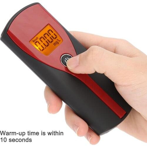 Portable High Accuracy LCD Display Portable Alcohol Breath Tester Detector