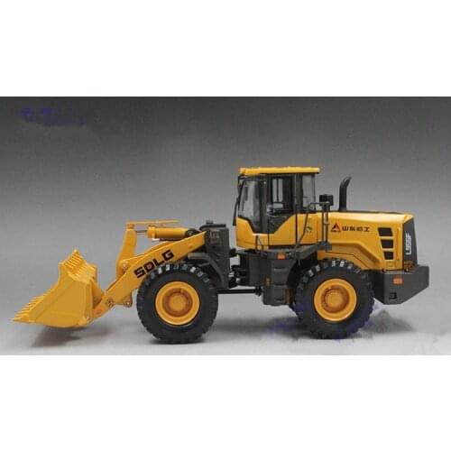 Rare,Collectible Alloy Model Gift 1:35 Scale SDLG L955F Engineering Machinery Wheel Loader Vehicles DieCast Toy Model Decoration