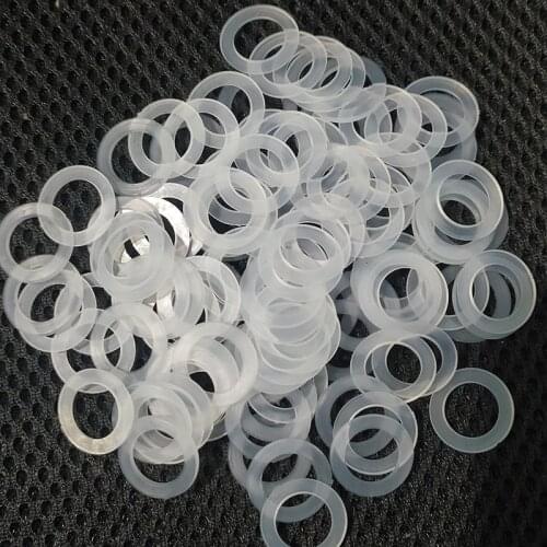 Silicone Washer Shim Spacer Washer Gasket Rings Eyelets O-Ring Flat DIY clothing Material