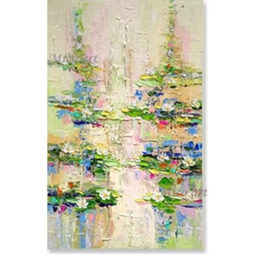 Heavily Acrylic Textured Entrance Wall Decor Panel Art Unframed Oil Painting 100% Hand Painted Abstract Painting Canvas Artwork