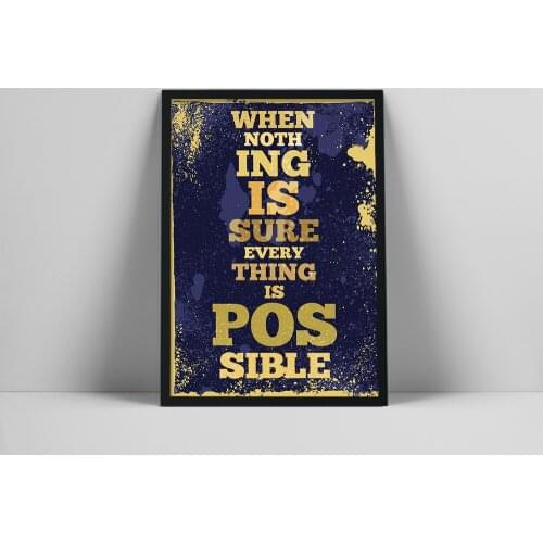 Quote Words Nordic Style Canvas Painting Inspirational Posters and Prints for Living Room Office Wall Art Painting Home Decor