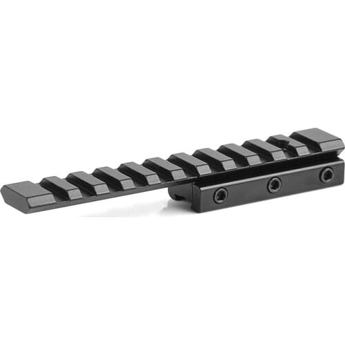 Tactical Hunting Dovetail Extension 11mm to 20mm Picatinny Weaver Rail Adapter Mount Base Rifle Accessories