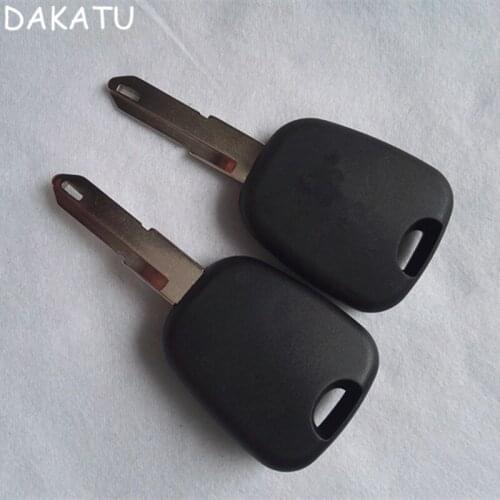 DAKATU With LOGO Replacement Car Key FOB Shell For Peugeot 206 Transponder key Case