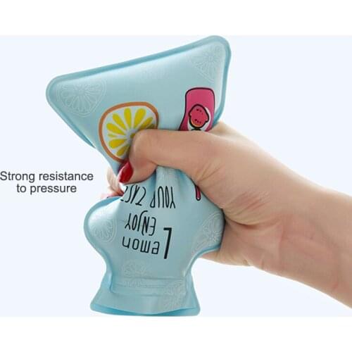 Winter Mini Warm Hot Water Bag Cartoon Pattern Hot Water Bottles Lady Kids Gifts Physiological Period Warm Aceessories