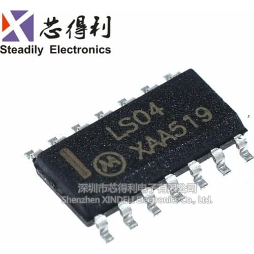 10pcs/lot New 74ls04 Sn74ls04dr Logic-Inverter SOP3.9-14 Pin