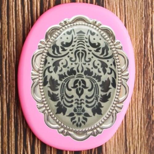 3D Frame Lace Border Silicone Molds DIY Baking Cupcake Topper Fondant Cake Decorating Tools Candy Clay Chocolate Gumpaste Moulds