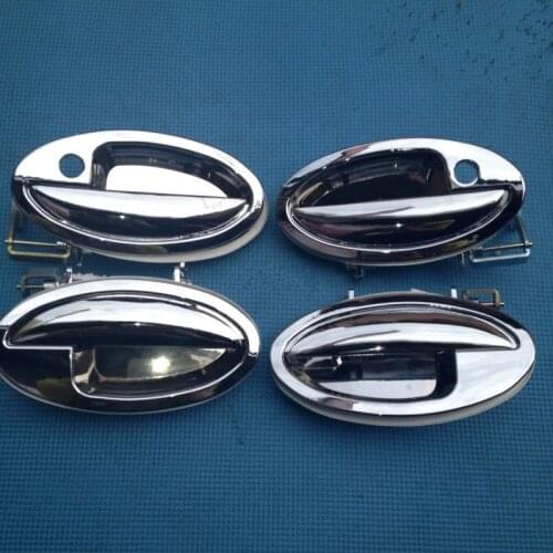 For Lifan 520 520i Breez Chrome Exterior Door Handle Covers Accessories Good Quality Metal Stickers Car Styling