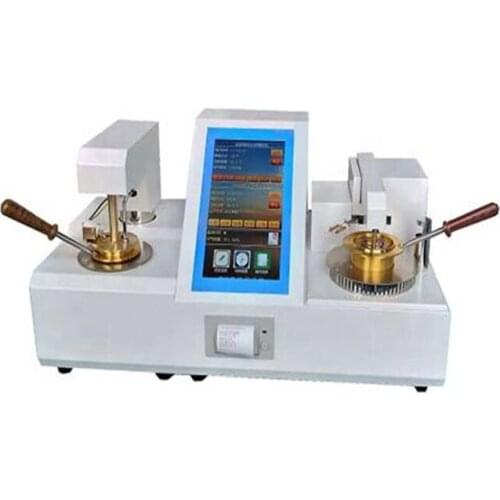 Dual Use Automatic Asphalt Open Cup And Closed Cup Flash Point Tester Without air ISO2719-88