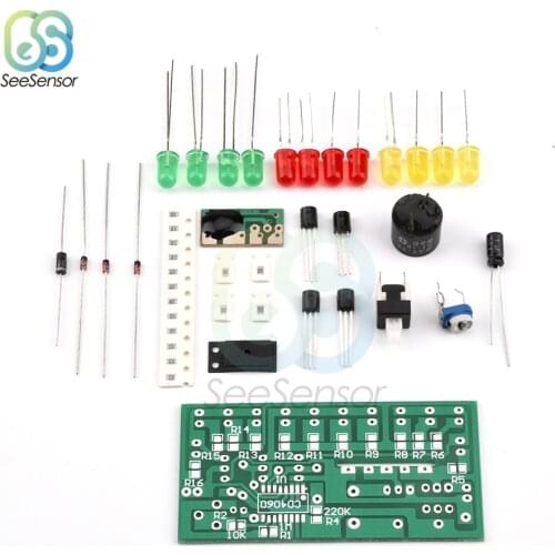 Electronic DIY Kit CD4060 SMD Music LED Light DIY Kit Electronic Components