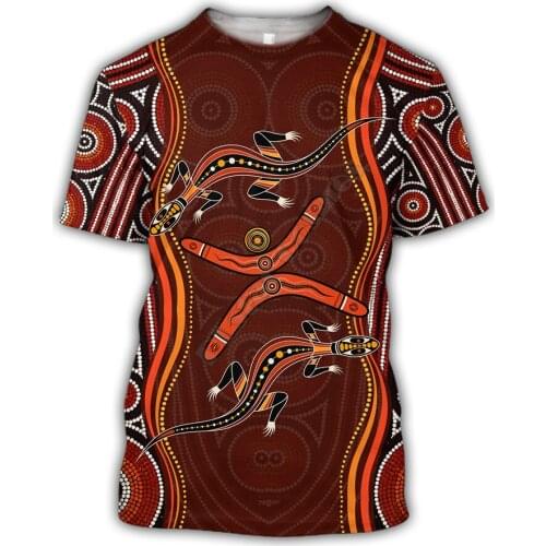 Aboriginal Naidoc Week Heal the Lizard 3d Printed t-shirt Harajuku Streetwear T shirts Men For Women Short Sleeve