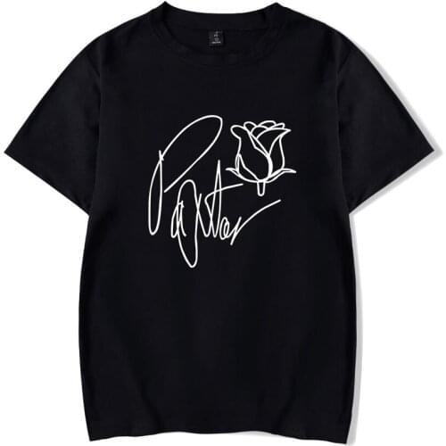 Web celebrity t shirt payton moormeier PYTN Print T-shirt kpop Tops Short Sleeve TShirtS Women/Men Clothes