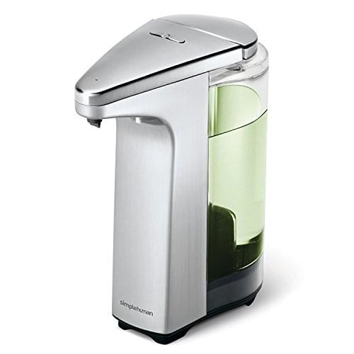 Compact Sensor Pump with Soap Sample Brushed Nickel, 8 Fluid Ounce