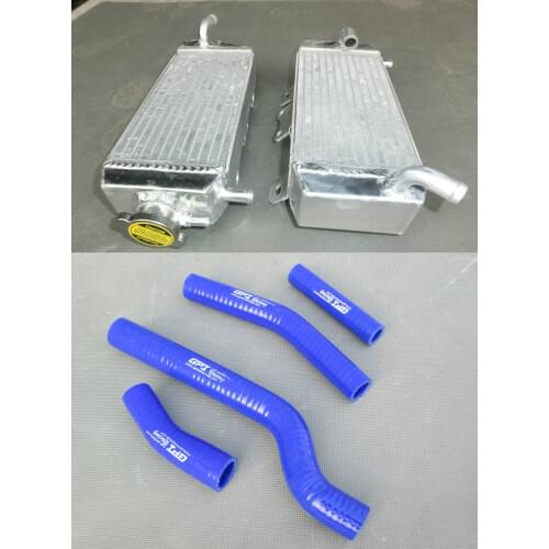 L&R Aluminum Radiator & Silicone Coolant Hose For Yamaha YZ450F YZ 450 F 2006 YZF450 YZF 450 06 4-Stroke Racing Motocross