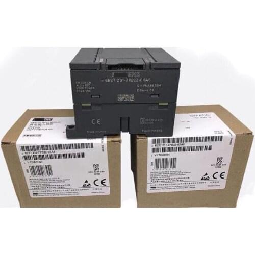 Original Factory Agent, New Original 6ES7 231-7PB22-0XA0 6ES72317PB220XA0