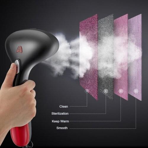 Portable Clothes Steamer Handheld Garment Steamer Electric Iron for Home Travelling 1500W Powerful Fabric Steam Generator