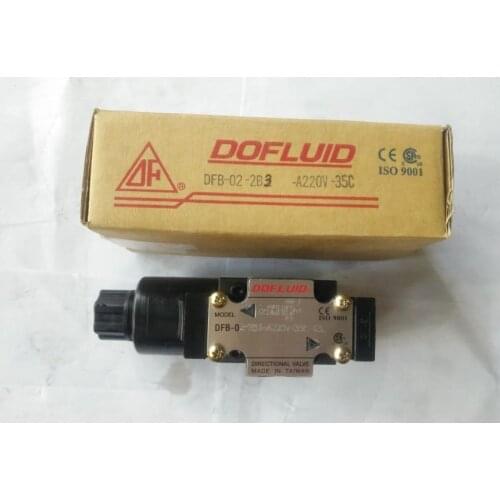 TAIWAN DOFLUID Brand Hydraulic Valve DFB-02-2B3-A220V-35C-4B Solenoid Valve DFB-03-2B3 A220V-35